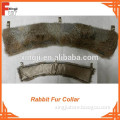 Best Selling Natural Brown Rabbit Fur Collar